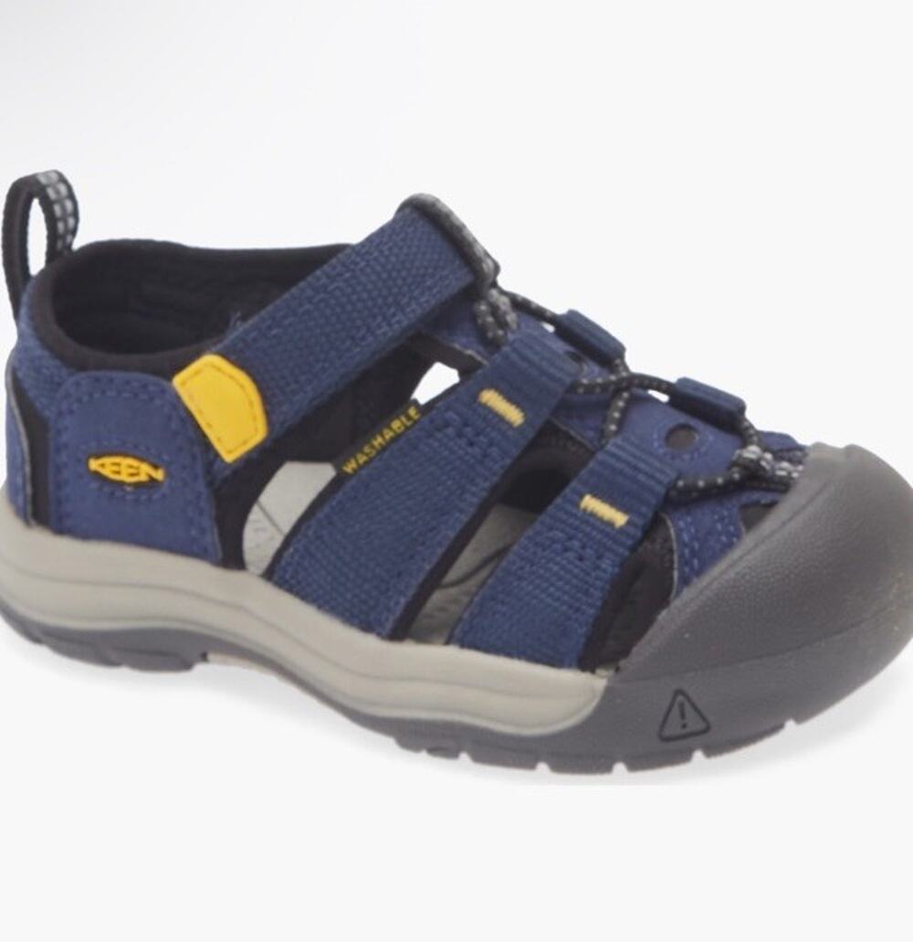 KEEN Little Kids' Newport H2 Sandal Sz 5 Navy Blue NEW $60